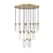 Z-Lite Beau Chandelier, 27-Light, 36 In.W x 12.75 In.H, Rubbed Brass/Clear 740P-27R-RB - alternate 8